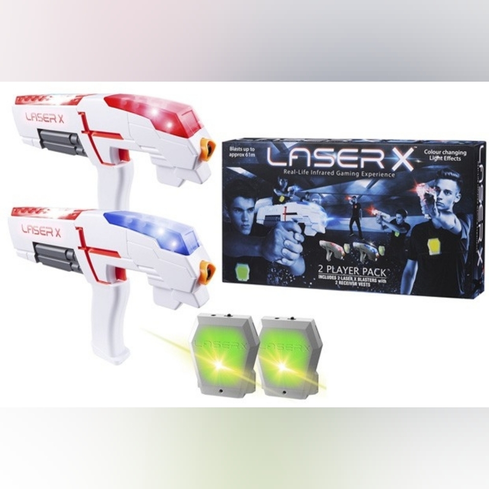 Laser X Gaming Blaster Set No Original Box In Good Used Condition